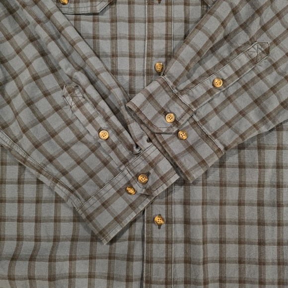 Carhartt Shirt Men’s 2XL Original Fit Long Sleeve Blue Plaid. - Picture 5 of 11